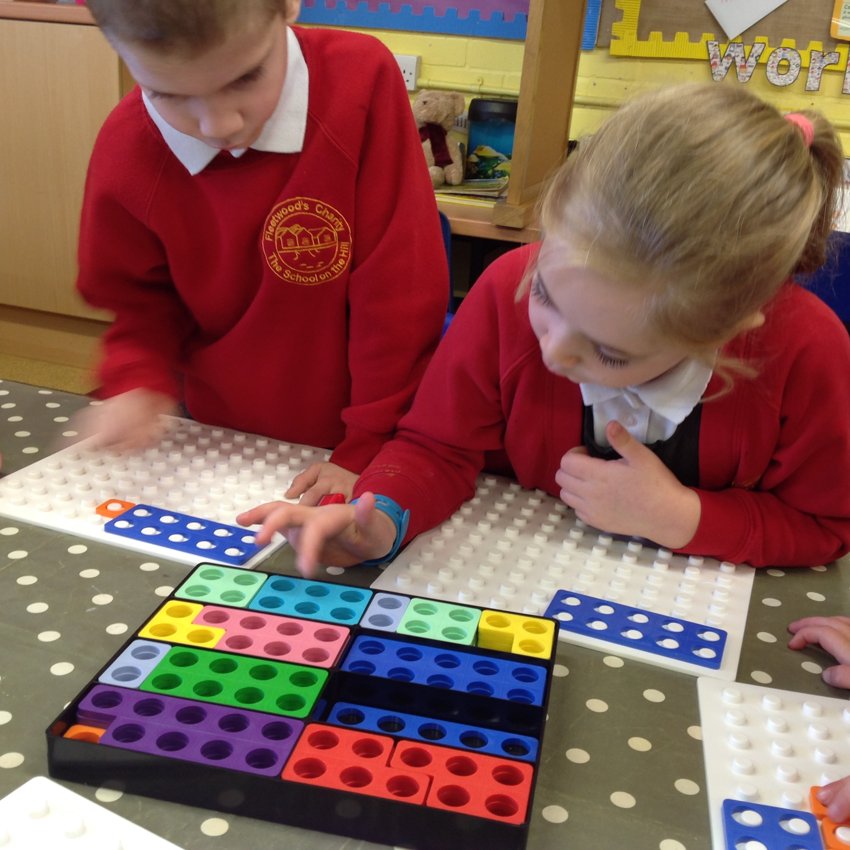 Image of Using Numicon!